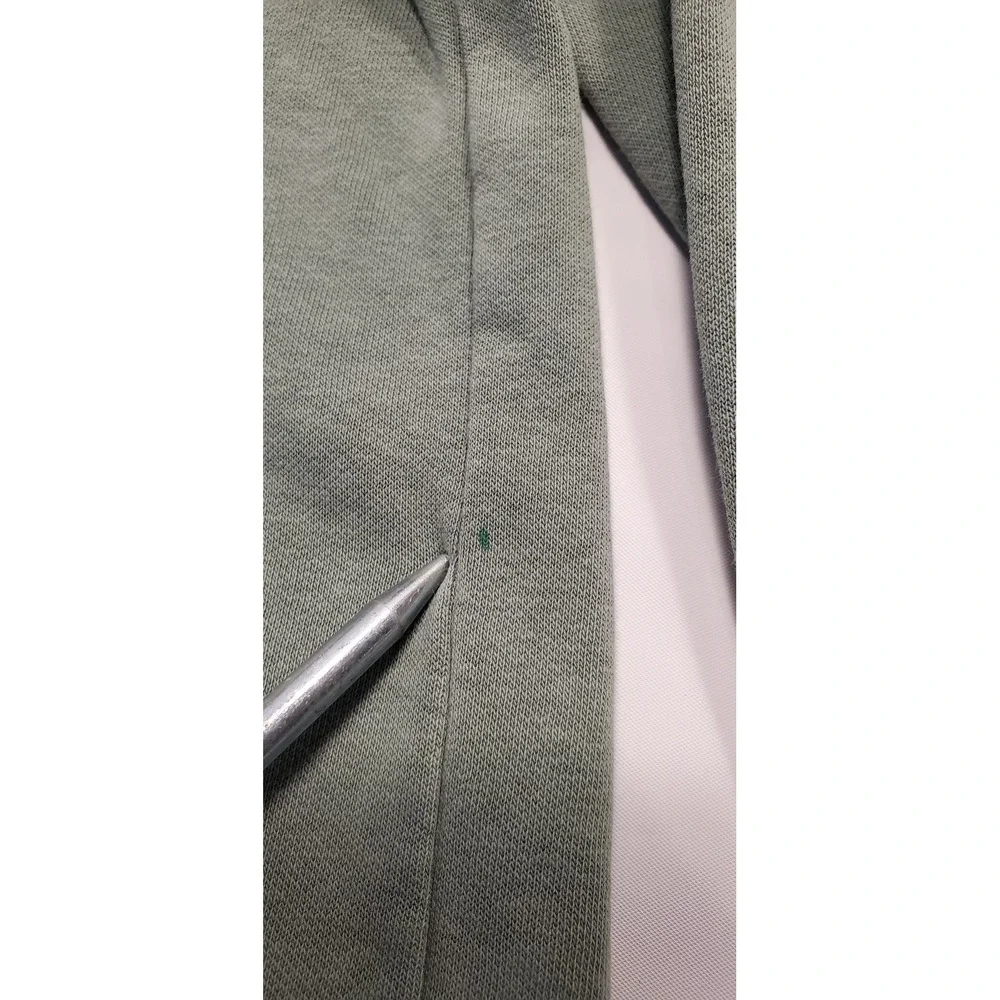 The North Face Mens Hoodie Green Pullover Hooded Sweatshirt‎ Size Small